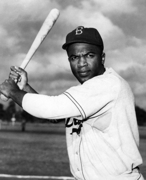 The great Jackie Robinson remains one of the icons in Major League Baseball. Photo Courtesy of National Baseball Hall of Fame and Museum.   