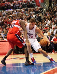 Blake Griffin(32)  has helped turn the Los Angeles Clippers into a team to be reckoned with. Photo Credit: Burt Harris 
