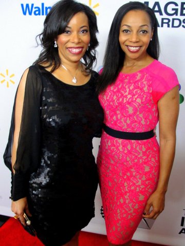 Author Sonia Jackson Myles, up for a NAACP Image Award for her book,"The Sister Accord: 51 Ways to Love Your Sister," has the support of En Vougue singer Terry Ellis. Photo Credit: Dennis J. Freeman