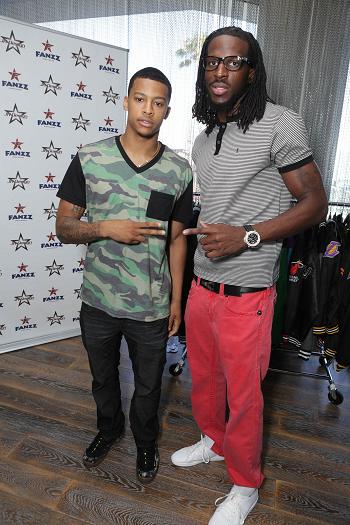 ESPYS Best Male College Athlete nominee Trey Burke and Denver Nuggets star Demarre Carroll. Photo Credit: GBK Productions
