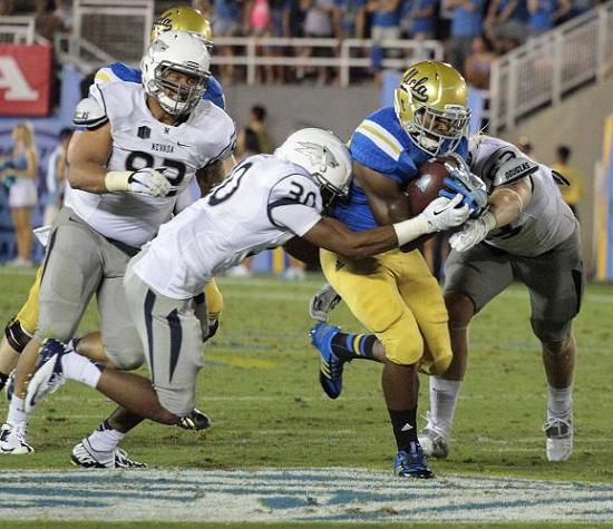 The UCLA Bruins football team is playing lights out at the moment. Photo courtesy of Jevone Moore/Full Image 360