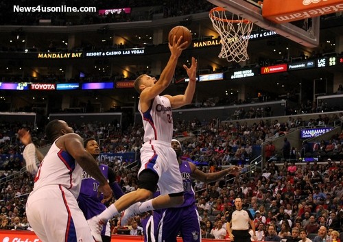 Blake Griffin and the Los Angeles Clippers topped the Sacramento Kings, 117-101, at STAPLES Center. Photo Credit: Dennis J. Freeman/News4usonline.com
