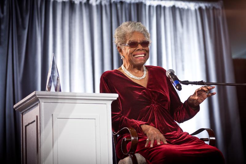 Maya Angelou. (PRNewsFoto/AARP)
