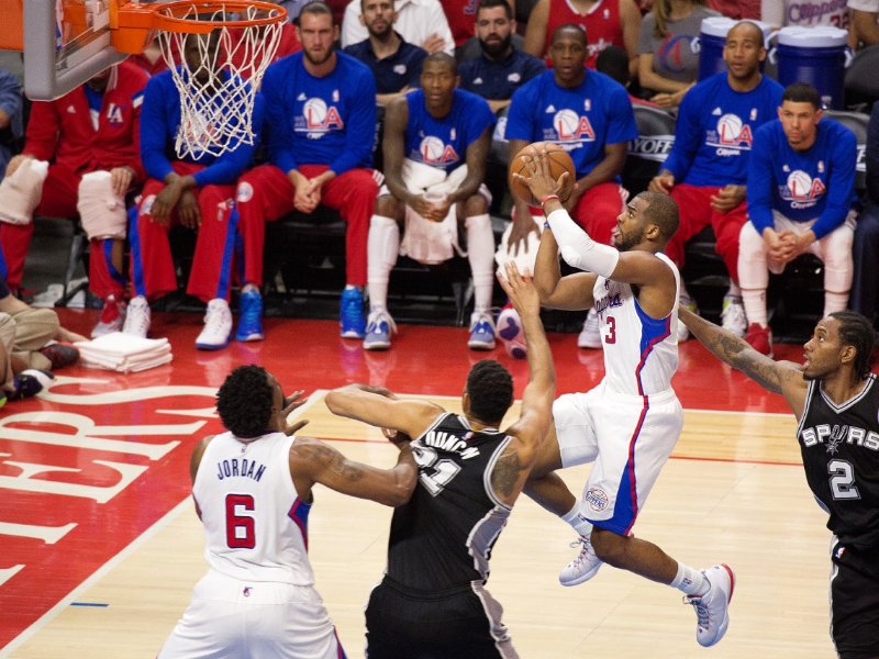 Chris Paul, the unquestioned leader of the Los Angeles Clippers. Photo Credit: Tiffany Zablosky/News4usonline.com