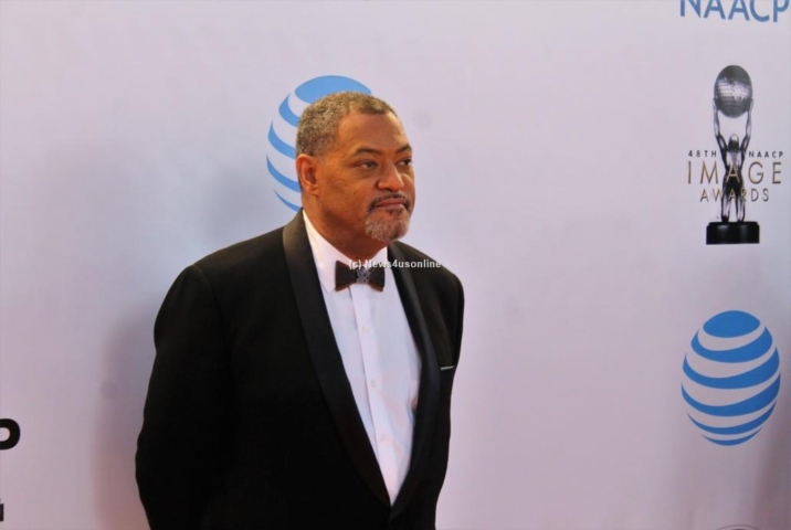Actor Laurence Fishburne won the NAACP Image Award for Outstanding Supporting Actor in a Comedy (black-ish). Photo by Dennis J. Freeman/News4usonline