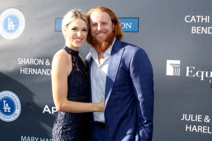 Dodgers star Justin Turner looks like he's having a great time at the Dodgers 3rd Annual Blue diamond Gala. Photo by Dennis J. Freeman/Nes4usonline,com