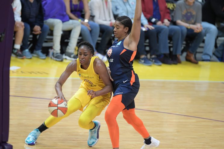 WNBA: Los Angeles Sparks versus Connecticut Sun