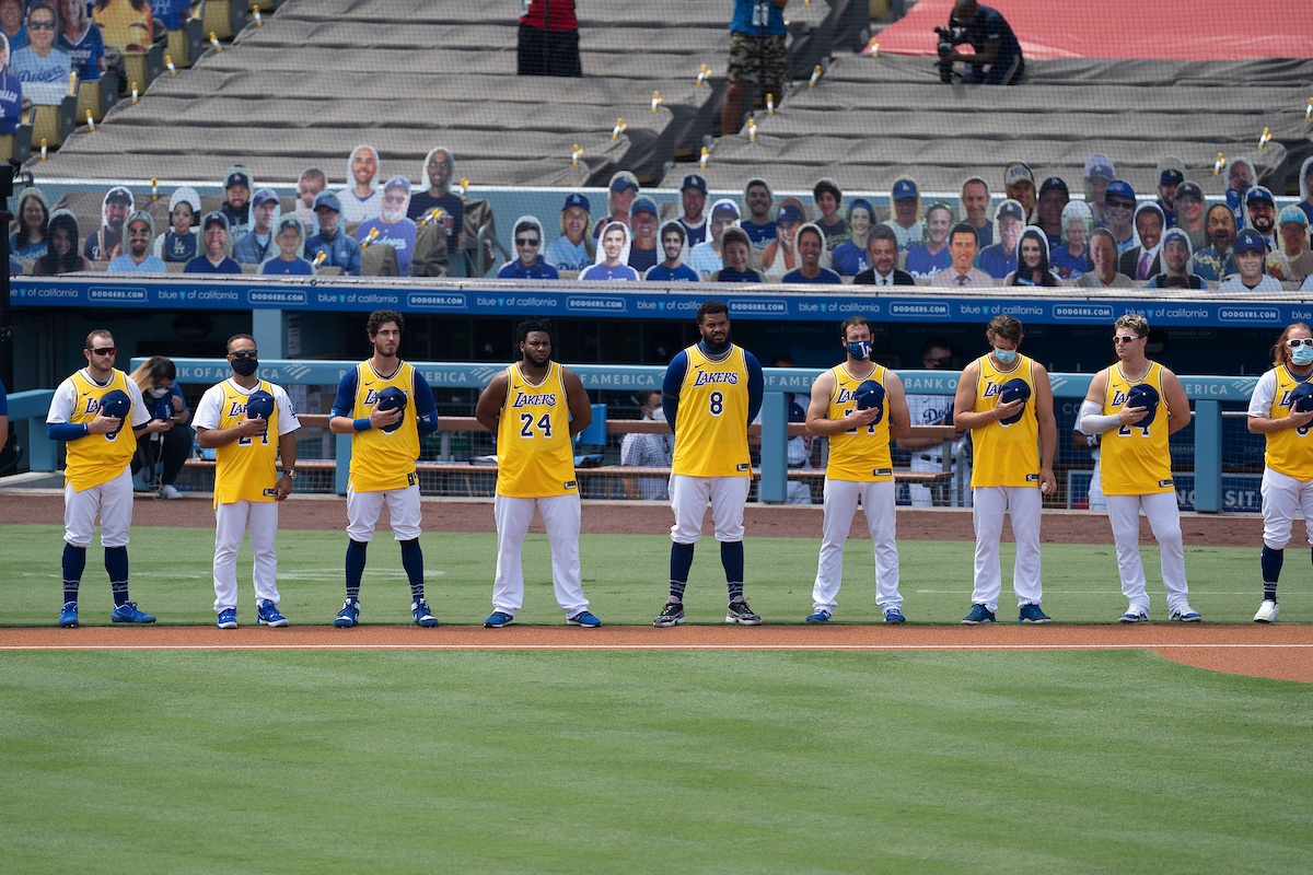 Dodgers Pay Tribute to Kobe Bryant on His 42nd Birthday