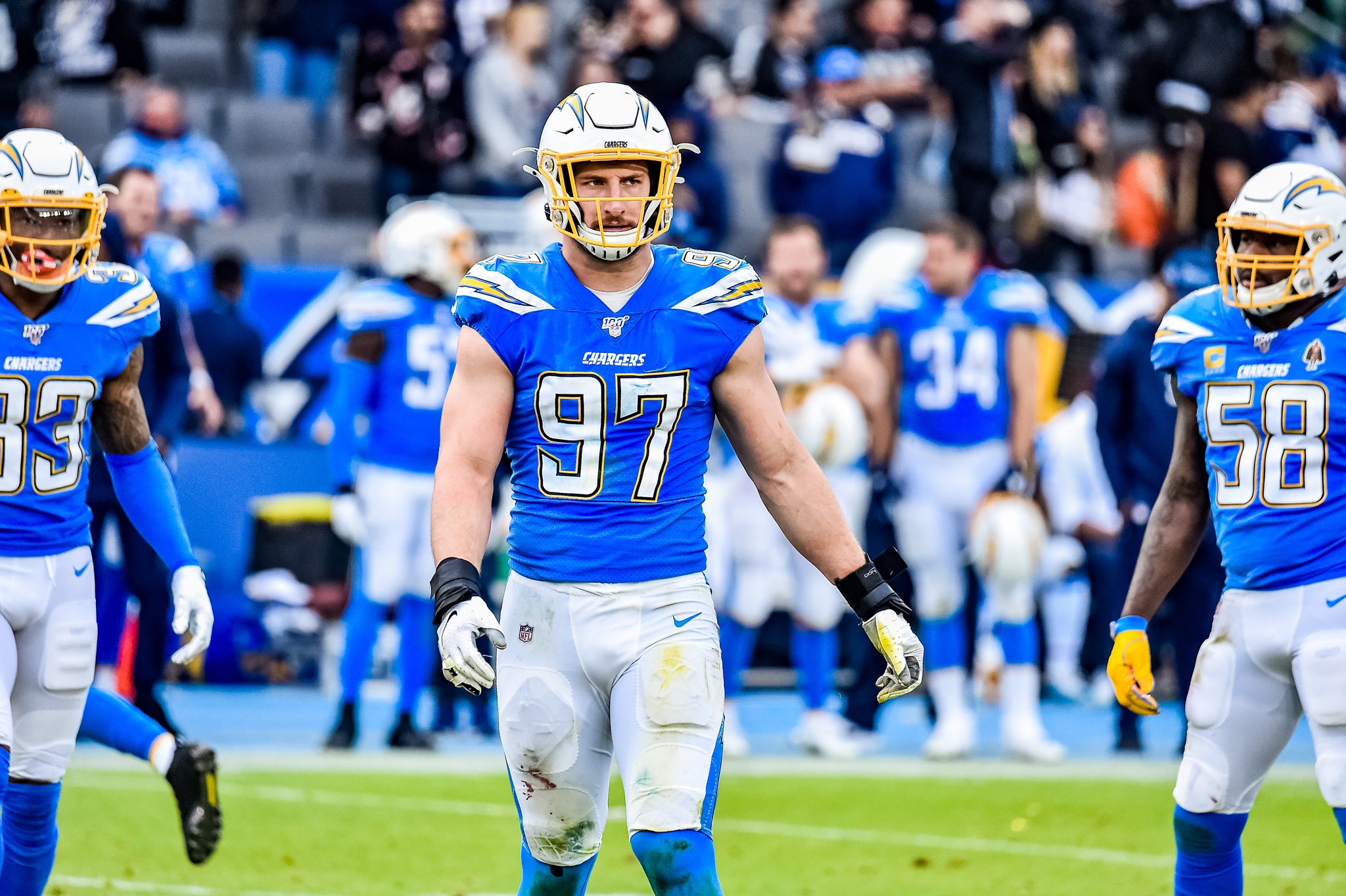 Chargers GM: Joey Bosa is working out with teammates