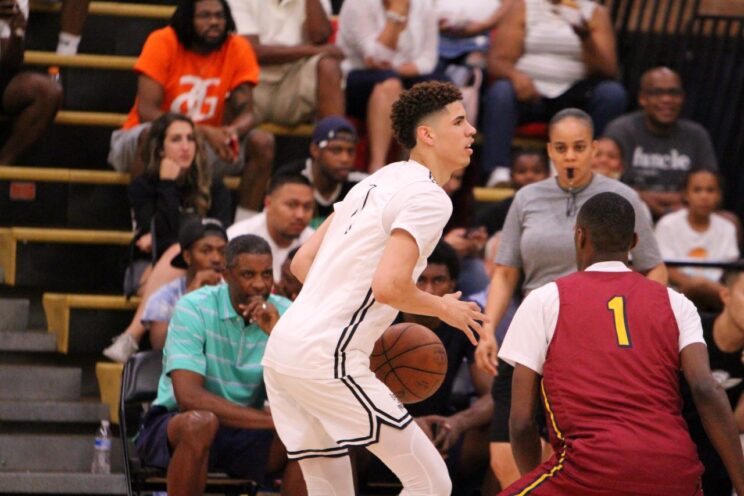 LaMelo Ball at the Drew League 