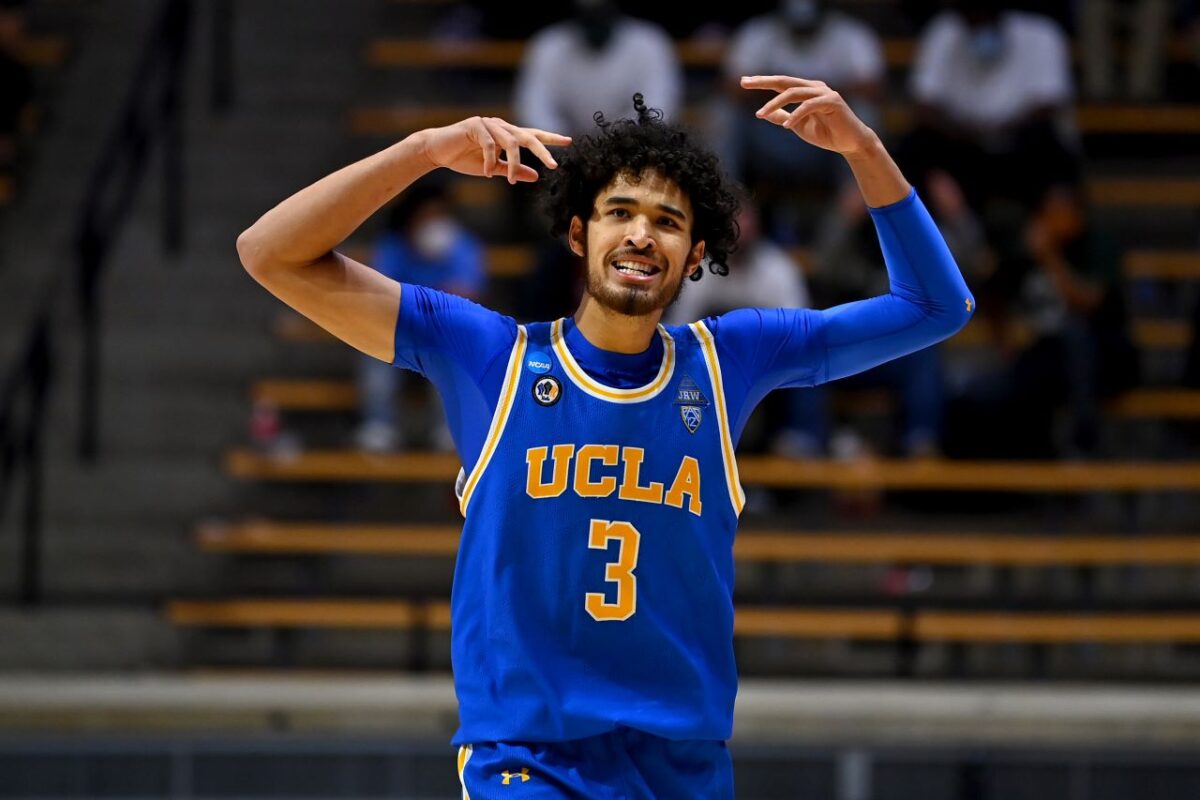 UCLA player Johnny Juzang receives heartwarming surprise by