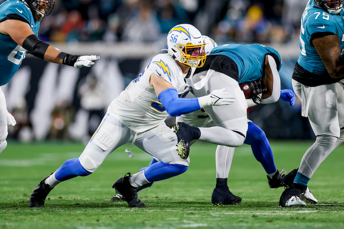 Chargers blow 27-point lead, fall to Jaguars in AFC Wild Card game