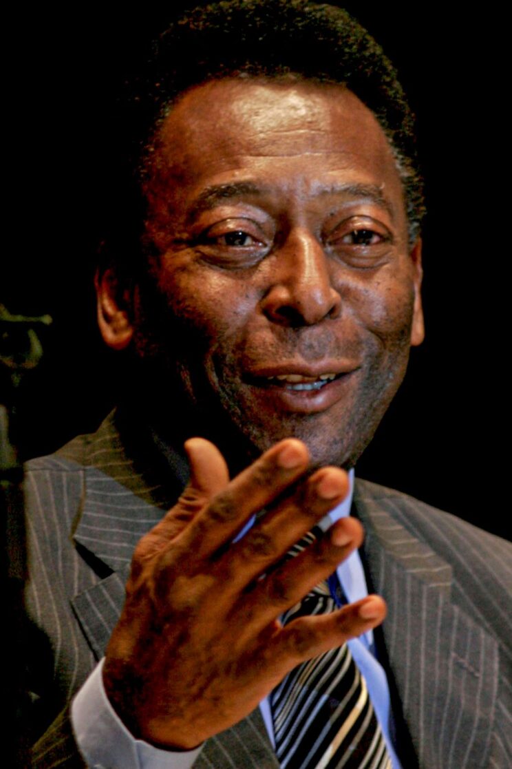 Pele, considered the greatest soccer player of all-time. Photo by Javier rRojas/PRENSA INTERNACIONAL